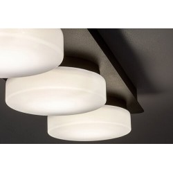 Lubinis šviestuvas Attichus LED 18W 4000K Neutrali balta (Matinė Juoda)