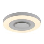 Lubinis šviestuvas Calvin LED 40W 3000-6000K CCT keičiama balta spalva (Balta)
