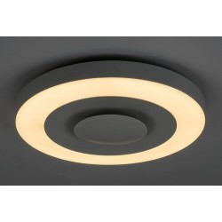 Lubinis šviestuvas Calvin LED 40W 3000-6000K CCT keičiama balta spalva (Balta)