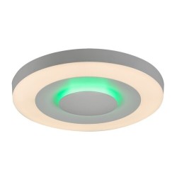 Lubinis šviestuvas Calvin LED 40W 3000-6000K CCT keičiama balta spalva (Balta)