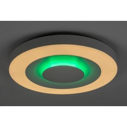 Lubinis šviestuvas Calvin LED 40W 3000-6000K CCT keičiama balta spalva (Balta)