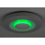 Lubinis šviestuvas Calvin LED 40W 3000-6000K CCT keičiama balta spalva (Balta)