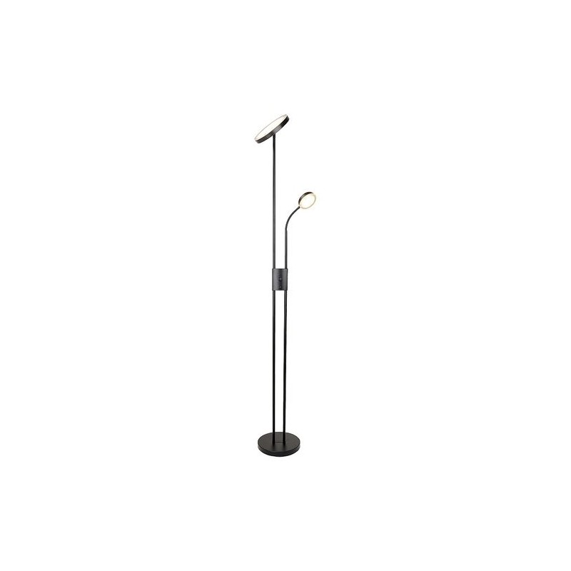 Toršeras Ophus LED 18.5 + LED 4.5W 3000K Šilta balta (Matinė Juoda)