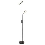Toršeras Ophus LED 18.5 + LED 4.5W 3000K Šilta balta (Matinė Juoda)