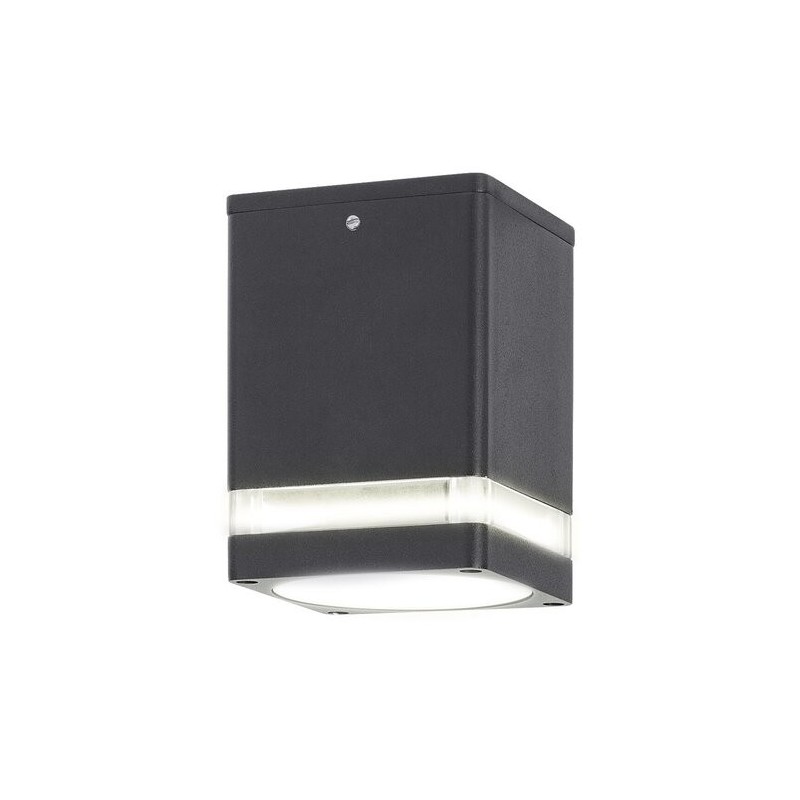 Lubinis lauko šviestuvas Zombor GU10 1x MAX 35W (Antracito)