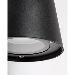 Sieninis lauko šviestuvas Mandal GU10 1x MAX 35W (Matinė Juoda)