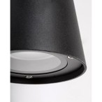 Sieninis lauko šviestuvas Mandal GU10 1x MAX 35W (Matinė Juoda)