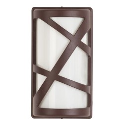 Sieninis lauko šviestuvas Durango E27 1x MAX 40W (Ruda)