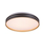 Lubinis šviestuvas Gandor LED 24W 3000K CCT keičiama balta spalva (Juoda)