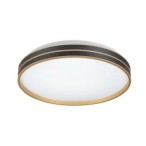 Lubinis šviestuvas Gandor LED 24W 3000K CCT keičiama balta spalva (Juoda)