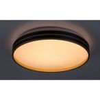 Lubinis šviestuvas Gandor LED 24W 3000K CCT keičiama balta spalva (Juoda)