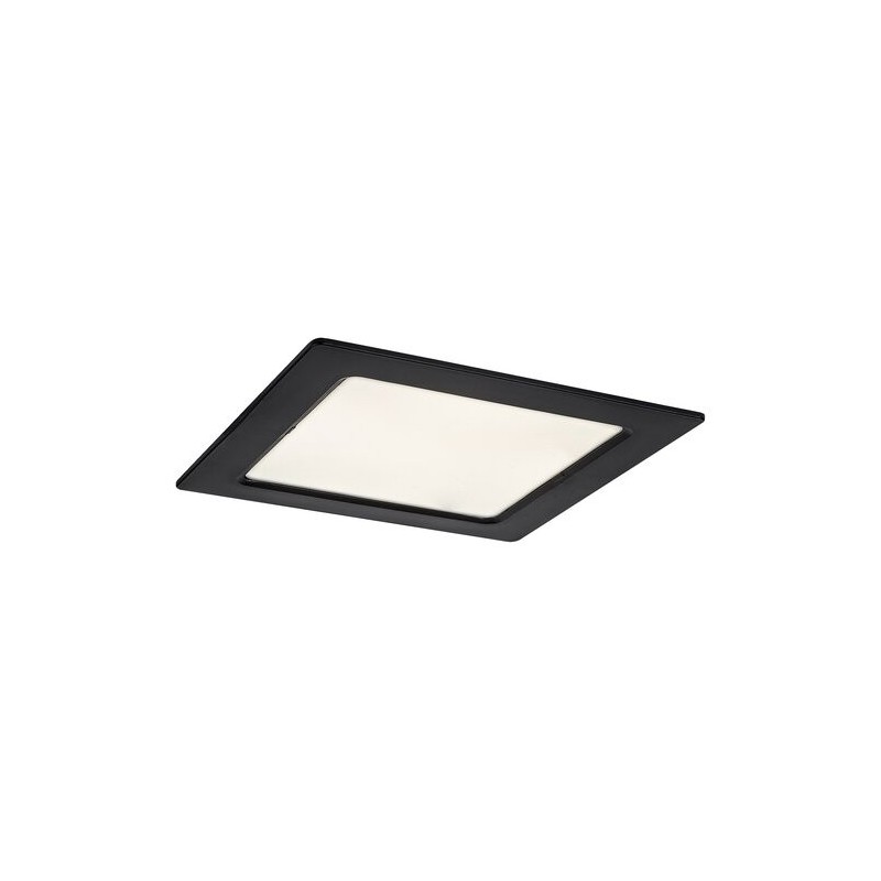 LED panelė Shaun2 LED 12W 4000K Neutrali balta (Juoda)