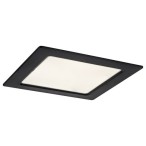 LED panelė Shaun2 LED 12W 4000K Neutrali balta (Juoda)