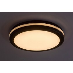 Lubinis lauko šviestuvas Indre LED 28W 3000, 4000, 6500K CCT keičiama balta spalva (Juoda)