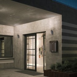 Sieninis lauko šviestuvas Temse LED 3W 4000K Neutrali balta (Antracito)