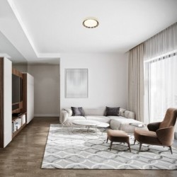 Lubinis šviestuvas Arcadia LED 48W 3000K Šilta balta (Pilka)