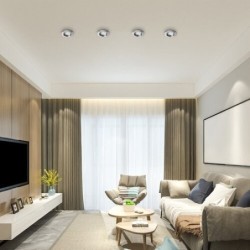 Įmontuojamas šviestuvas Lite GU10 1x MAX 50W 3000K Šilta balta (Chromo)