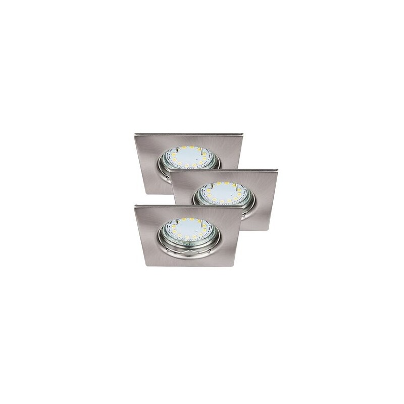 Įmontuojamas šviestuvas Lite GU10 1x MAX 50W 3000K Šilta balta (Chromo)