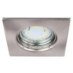 Įmontuojamas šviestuvas Lite GU10 1x MAX 50W 3000K Šilta balta (Chromo)