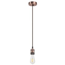Pakabinamas šviestuvas Fixy E27 1x MAX 60W (Bronzos)