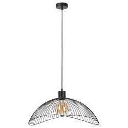 Pakabinamas šviestuvas Iduna E27 1x MAX 60W (Matinė Juoda)