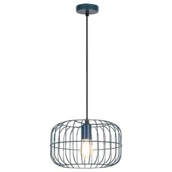Pakabinamas šviestuvas Xenia E27 1x MAX 60W (Mėlyna)