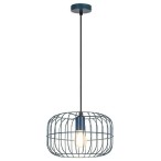 Pakabinamas šviestuvas Xenia E27 1x MAX 60W (Mėlyna)