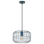 Pakabinamas šviestuvas Xenia E27 1x MAX 60W (Mėlyna)