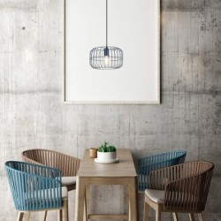 Pakabinamas šviestuvas Xenia E27 1x MAX 60W (Mėlyna)
