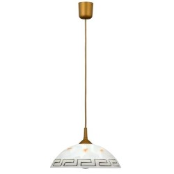 Pakabinamas šviestuvas Etrusco E27 1x MAX 60W (Bronzos)