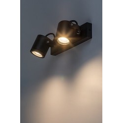 Sieninis lauko šviestuvas Elva GU10 2x MAX 35W (Antracito)