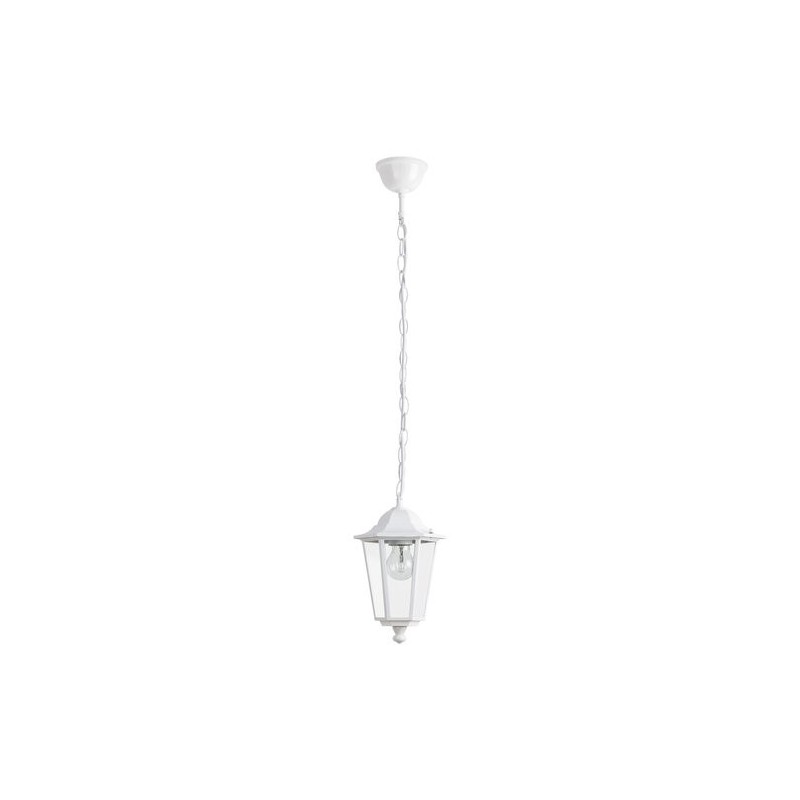 Pakabinamas lauko šviestuvas Velence E27 1x MAX 60W (Balta)