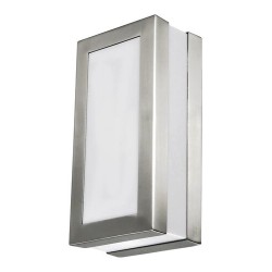 Sieninis lauko šviestuvas Stuttgart E27 1x MAX 14W (Chromo)