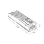 LiTrack magnetinės sistemos maitinimo šaltinis Driv.100W  (Juoda)
