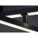 Lubinis šviestuvas Negan LED 24W 4000K Neutrali balta (Sidabro)