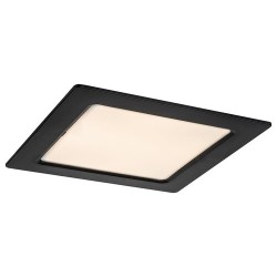 LED panelė Shaun2 LED 12W 3000K Šilta balta (Juoda)