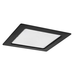LED panelė Shaun2 LED 12W 3000K Šilta balta (Juoda)