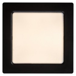 LED panelė Shaun2 LED 12W 3000K Šilta balta (Juoda)