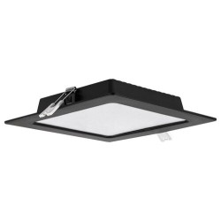 LED panelė Shaun2 LED 12W 3000K Šilta balta (Juoda)