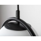 Pakabinamas šviestuvas Ghita E27 2x MAX 20W (Juoda)