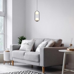 Pakabinamas šviestuvas Ghita E27 2x MAX 20W (Juoda)