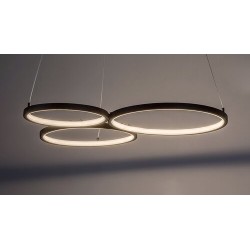 Pakabinamas šviestuvas Formand LED 38W 3000K Šilta balta (Juoda)