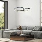 Pakabinamas šviestuvas Formand LED 38W 3000K Šilta balta (Juoda)