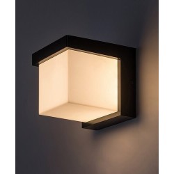 Sieninis lauko šviestuvas Andelle LED 10W 3000K Šilta balta (Juoda)