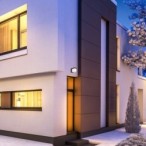 Sieninis lauko šviestuvas Andelle LED 10W 3000K Šilta balta (Juoda)