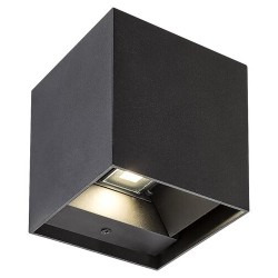 Sieninis lauko šviestuvas Solin G9 1x MAX 5W (Matinė Juoda)