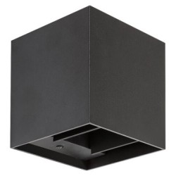 Sieninis lauko šviestuvas Solin G9 1x MAX 5W (Matinė Juoda)