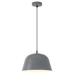 Pakabinamas šviestuvas Malia E27 1x MAX 60W (Pilka)