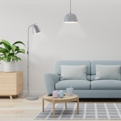 Pakabinamas šviestuvas Malia E27 1x MAX 60W (Pilka)