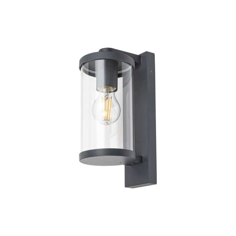 Sieninis lauko šviestuvas Silistra E27 1x MAX 60W (Antracito)